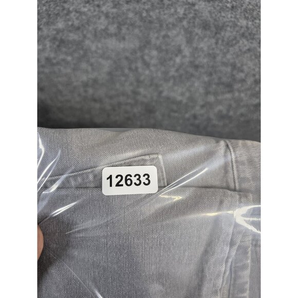 Carhartt Pants Mens 38x30 Gray Original Dungaree Fit Flannel Lined Workwear B111 - Picture 13 of 13